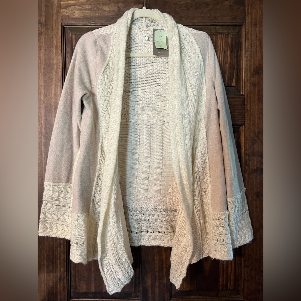 Anthropologie Knitted & Knotted Regan Cardigan M